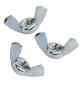 M5 WING NUTS ZINC PLATED BZP