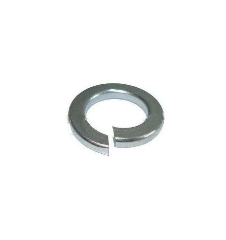 M8 SPRING COIL WASHERS BZP ZINC PLATED