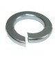 M6 SPRING COIL WASHERS BZP ZINC PLATED
