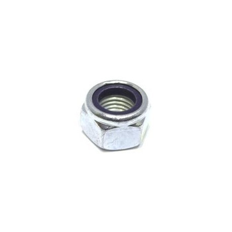 M2 Nyloc Nuts Zinc Plated BZP
