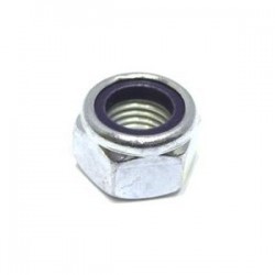 M3 Nyloc Nuts Zinc Plated BZP