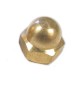 M4 DOME NUTS BRASS