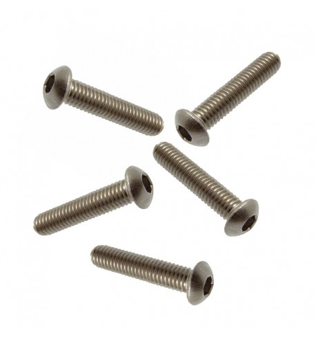 M5 X 8 SOCKET BUTTON SCREW A2 STAINLESS STEEL (304)