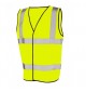 Keep Safe High Visibility EN 471 Sleeveless Waistcoat Hi-Vis