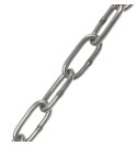 3 x 26mm Straight Link Welded Chain BZP Zinc Plated