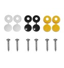 NUMBER PLATE FIXING KIT - 12 PIECE