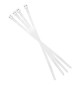 2.5 x 150mm Clear Cable Ties (white) - 100 Pack
