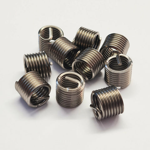 (10 PACK) M5 X 0.8 X 1D WIRE THREAD REPAIR INSERTS